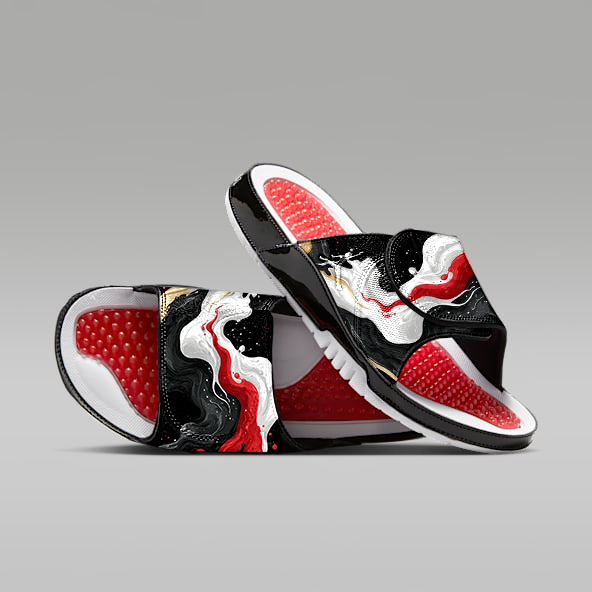 Custom Home Hotel Jordan Franchise Slides Men's Slippers